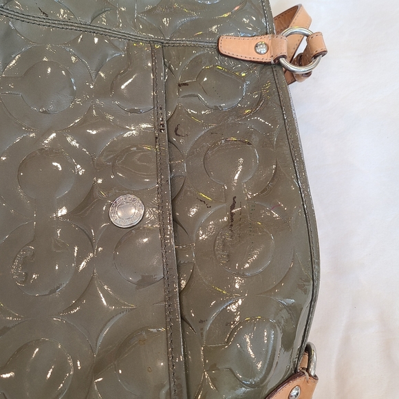 Coach Large patent leather Tote Bag - Picture 9 of 16